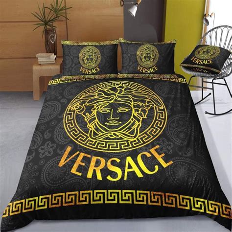 versace queen size comforter on line sale|versace luxury bedding.